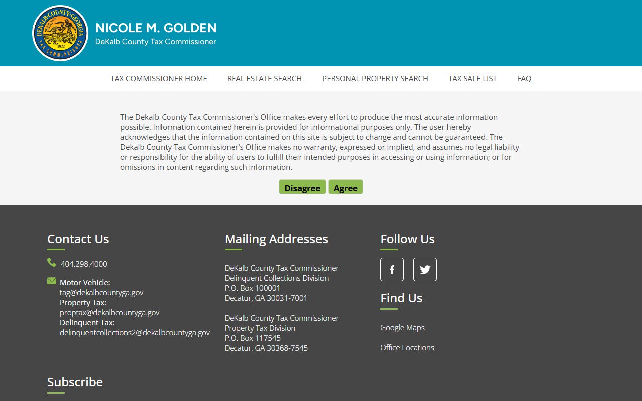 DeKalb County property search portal for Brookhaven records