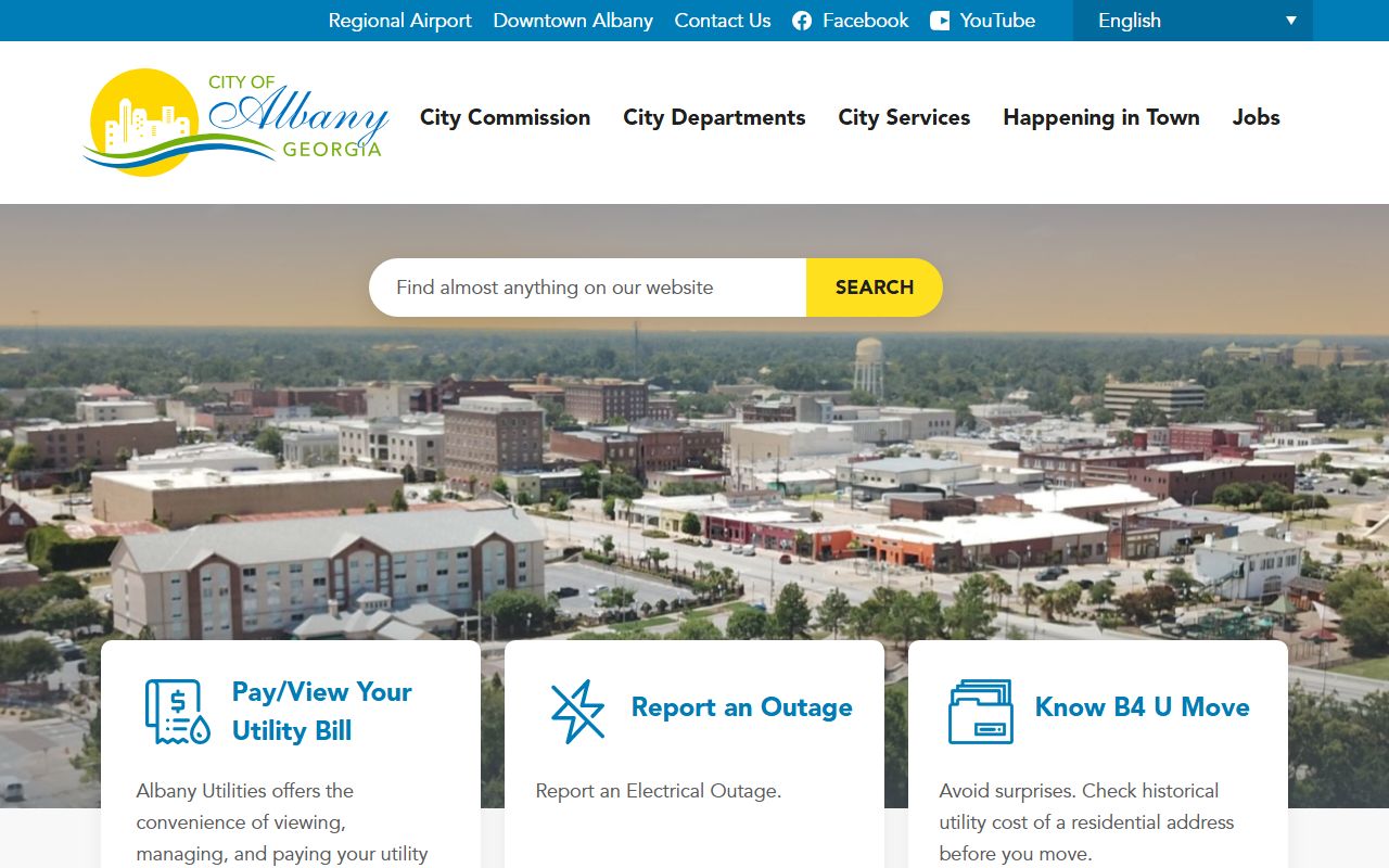 City of Albany official website